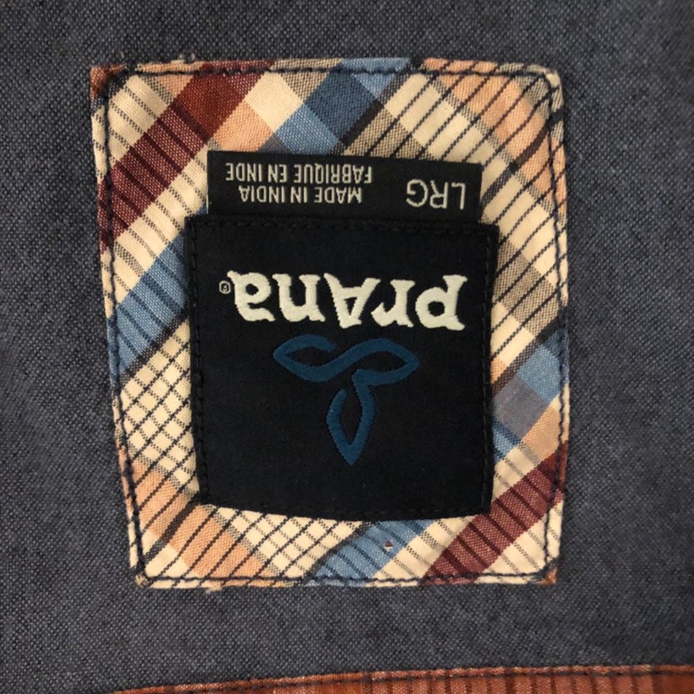 Prana Check Button Down - Picture 5 of 8